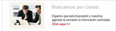 Buscamos por Usted